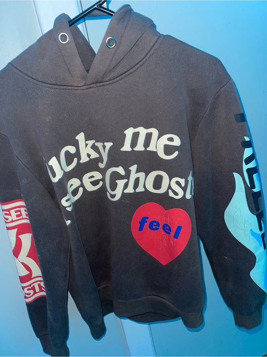 Cactus Plant Flea Market Sweaters - Lucky Me I See Ghost Graphic Hoodie❤️